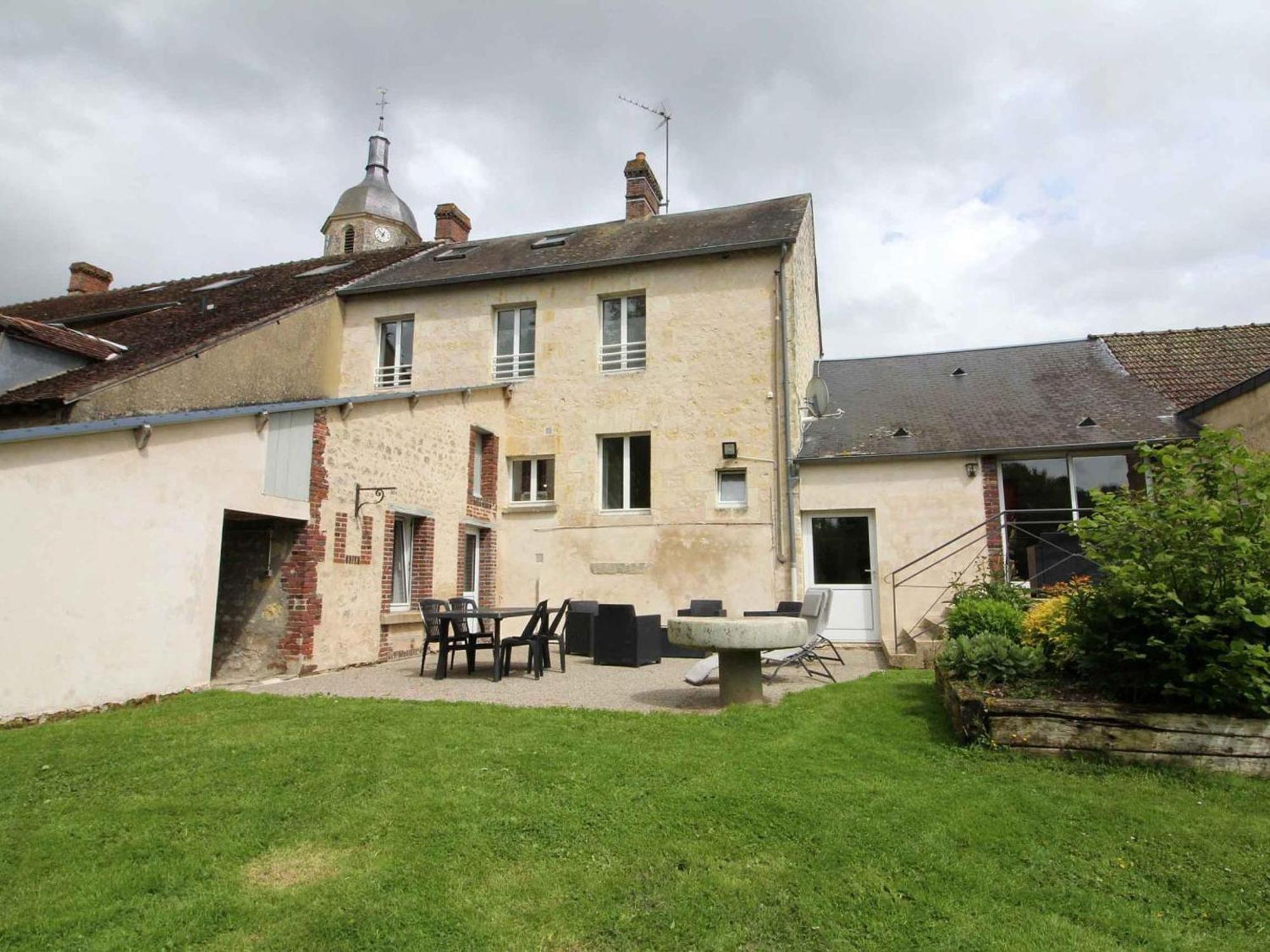 Maison Percheronne Spacieuse Avec Billard, Babyfoot, Et Jardin Clos, Animaux Bienvenus ! - Fr-1-497-65 La Mesniere Екстериор снимка