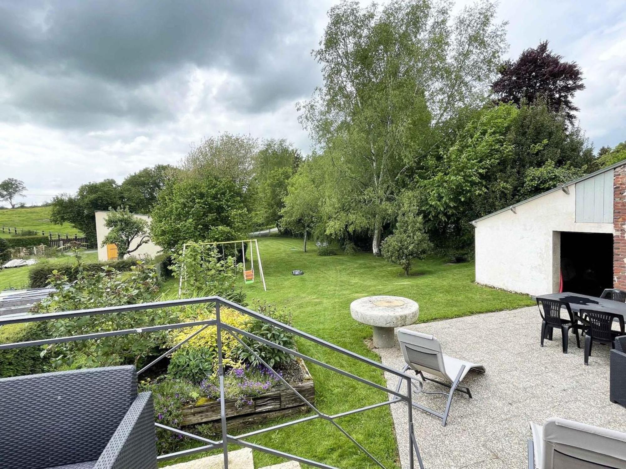 Maison Percheronne Spacieuse Avec Billard, Babyfoot, Et Jardin Clos, Animaux Bienvenus ! - Fr-1-497-65 La Mesniere Екстериор снимка