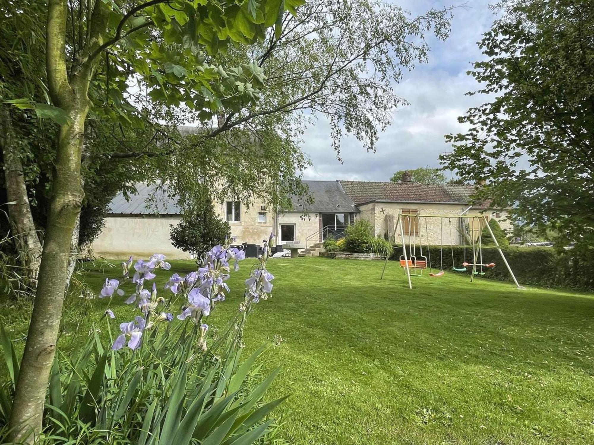 Maison Percheronne Spacieuse Avec Billard, Babyfoot, Et Jardin Clos, Animaux Bienvenus ! - Fr-1-497-65 La Mesniere Екстериор снимка