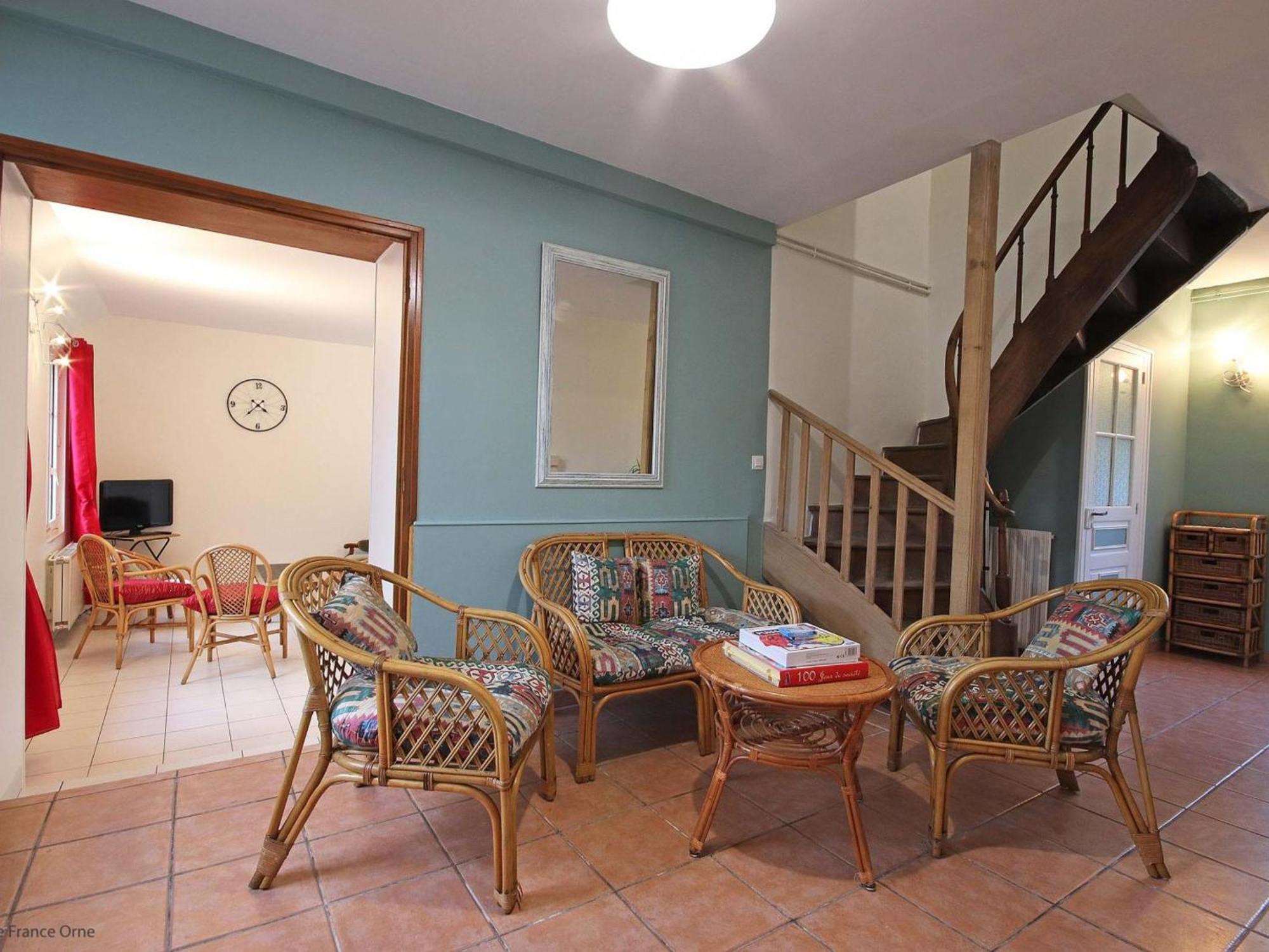 Maison Percheronne Spacieuse Avec Billard, Babyfoot, Et Jardin Clos, Animaux Bienvenus ! - Fr-1-497-65 La Mesniere Екстериор снимка